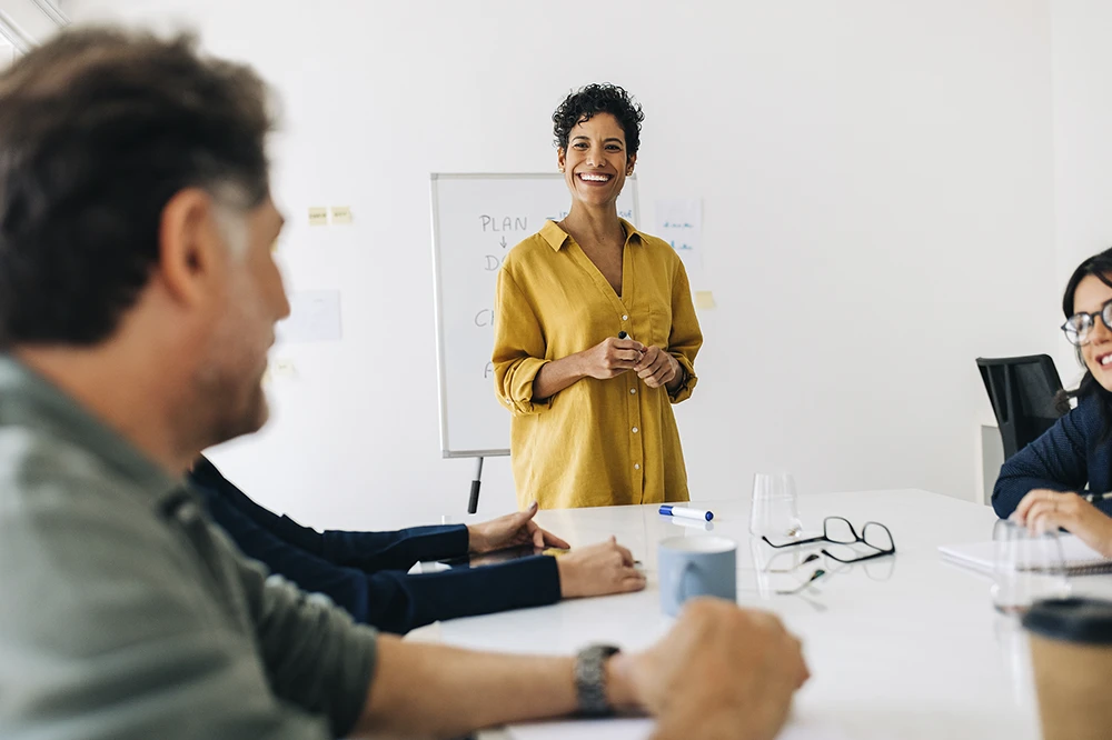Réunion en entreprise